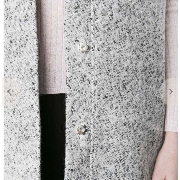 storm & marie ash waist coat ice vest jacket small extra small wool blend 2/34 - Picture 6 of 16